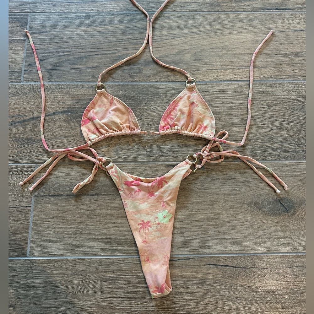 Knight Swim High Cut Thong Bikini